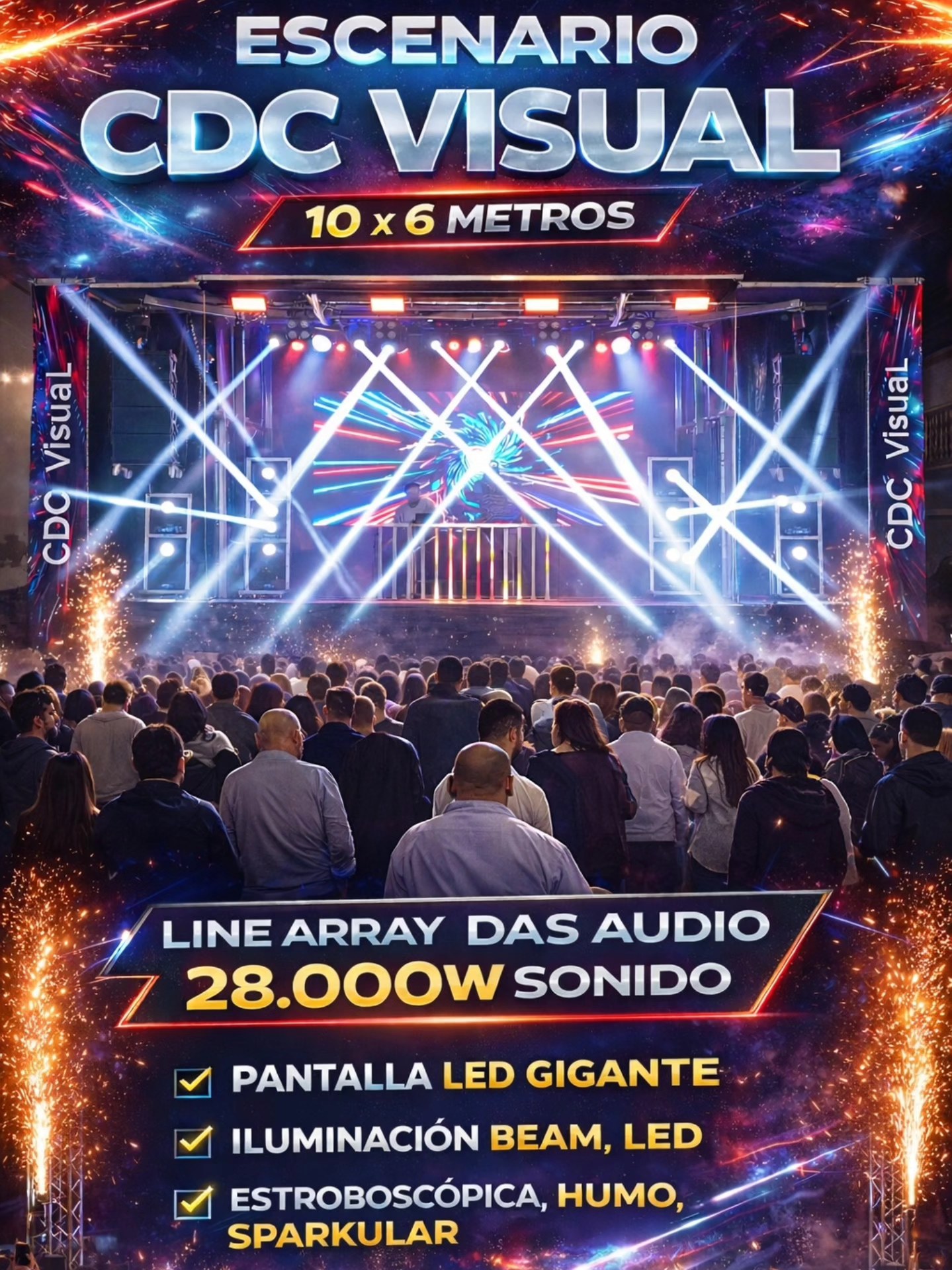 Escenario CDC Visual